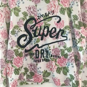 SUPERDRY FLORAL SWEATSHIRT